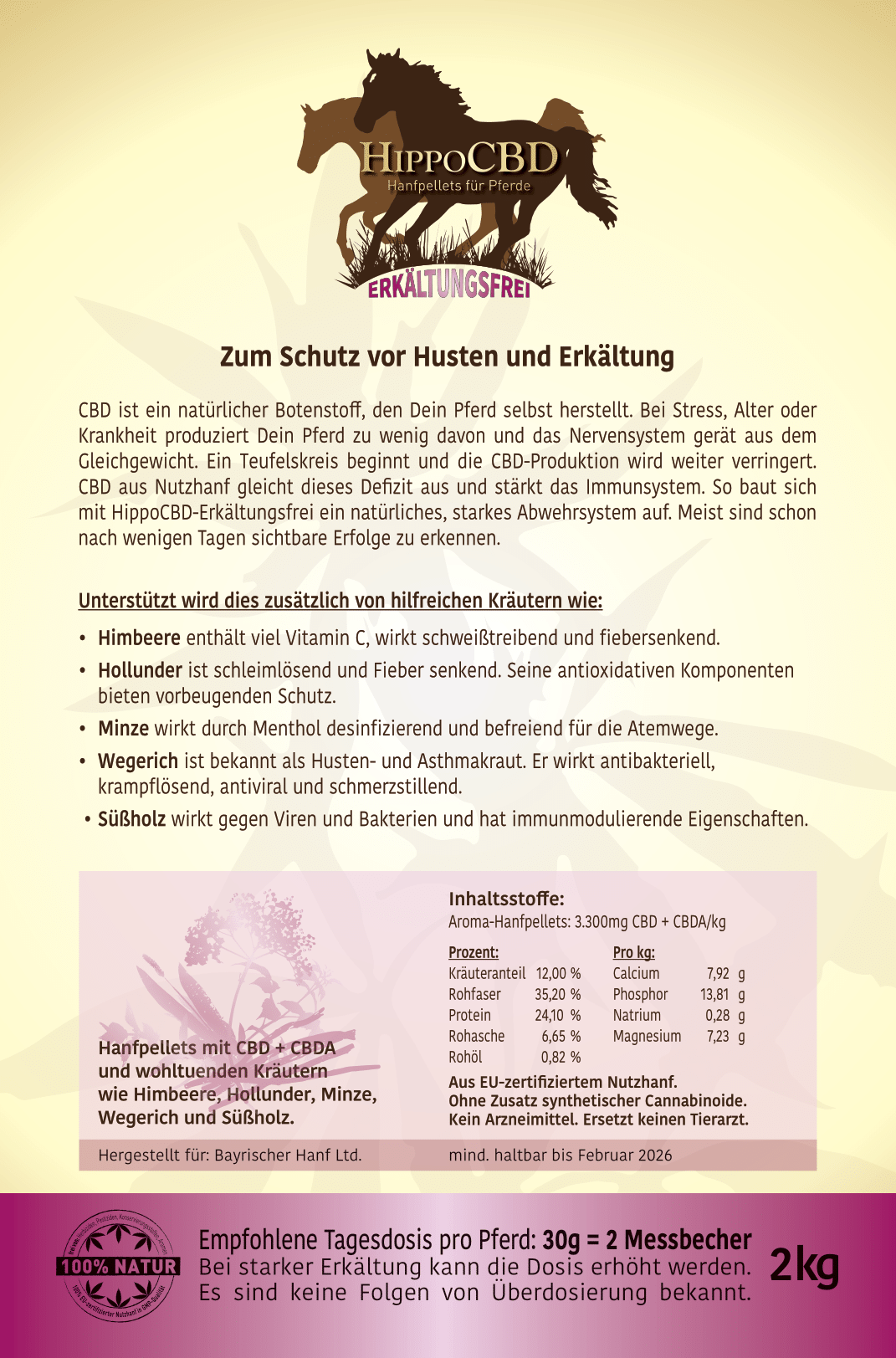 HippoCBD Erkältungs- und Hustenfrei