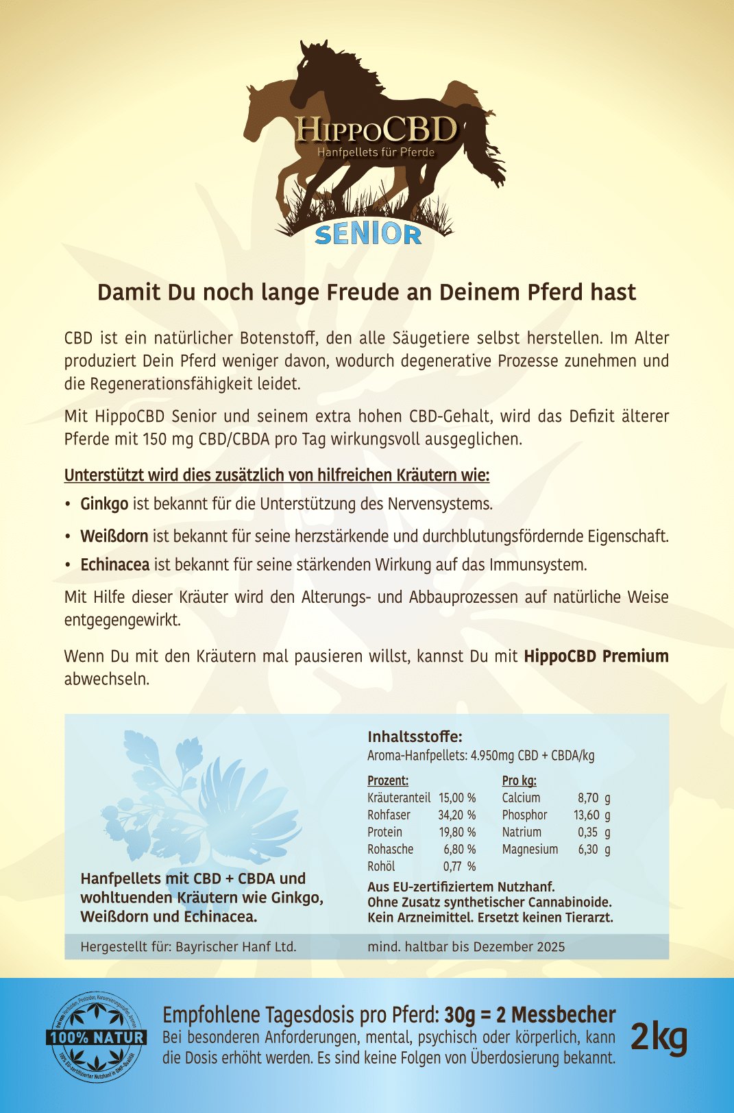 Hippocbd Senior - HippoCBD