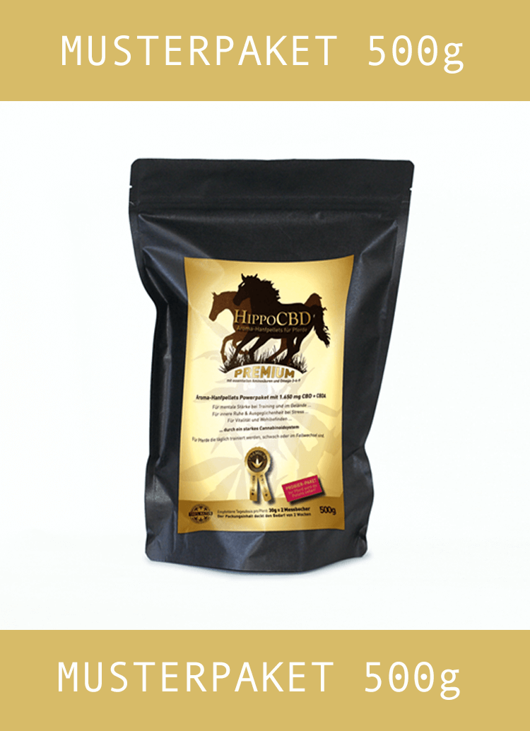 Musterpaket - HippoCBD Premium 500 g - HippoCBD