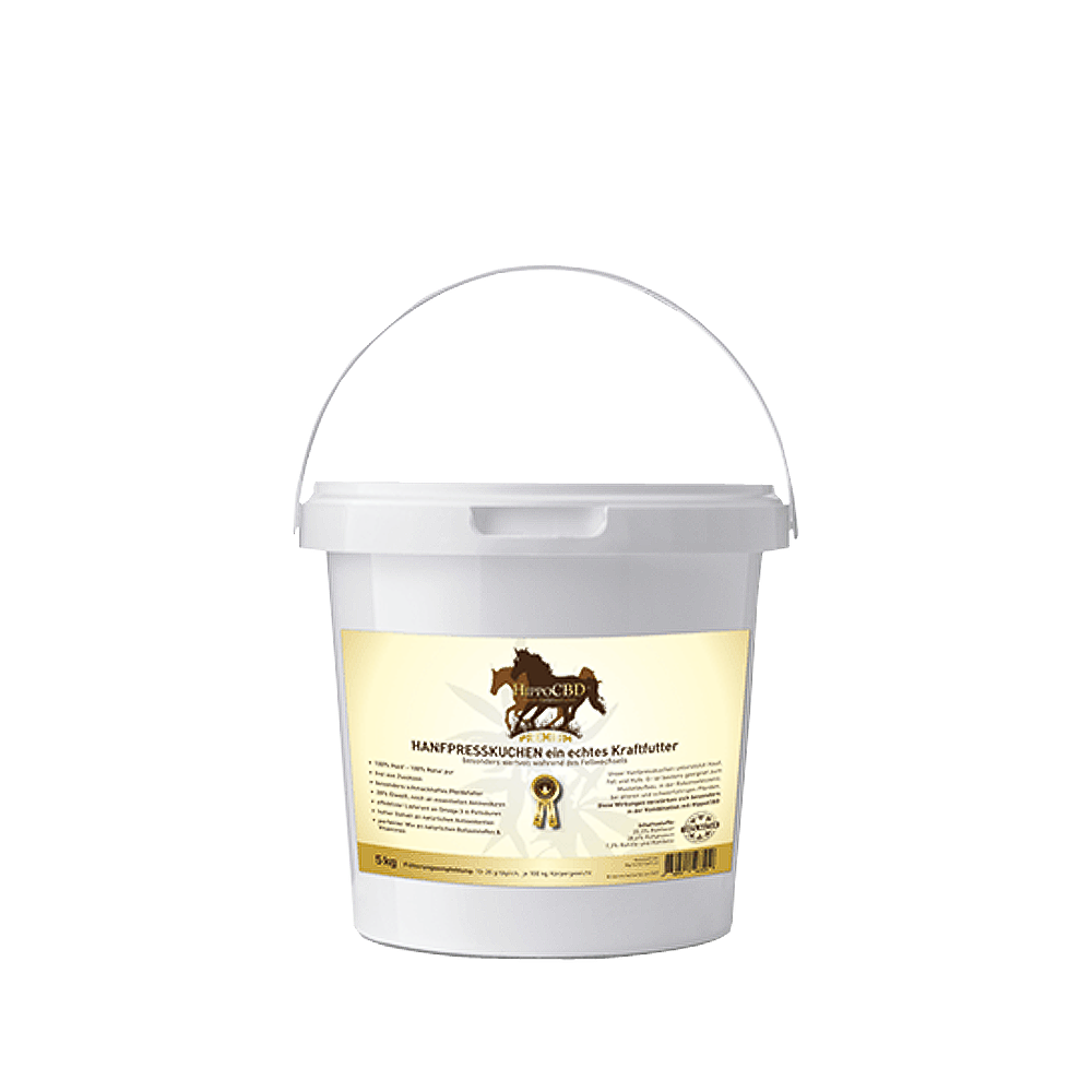 5 kg Hanfpresskuchen - HippoCBD