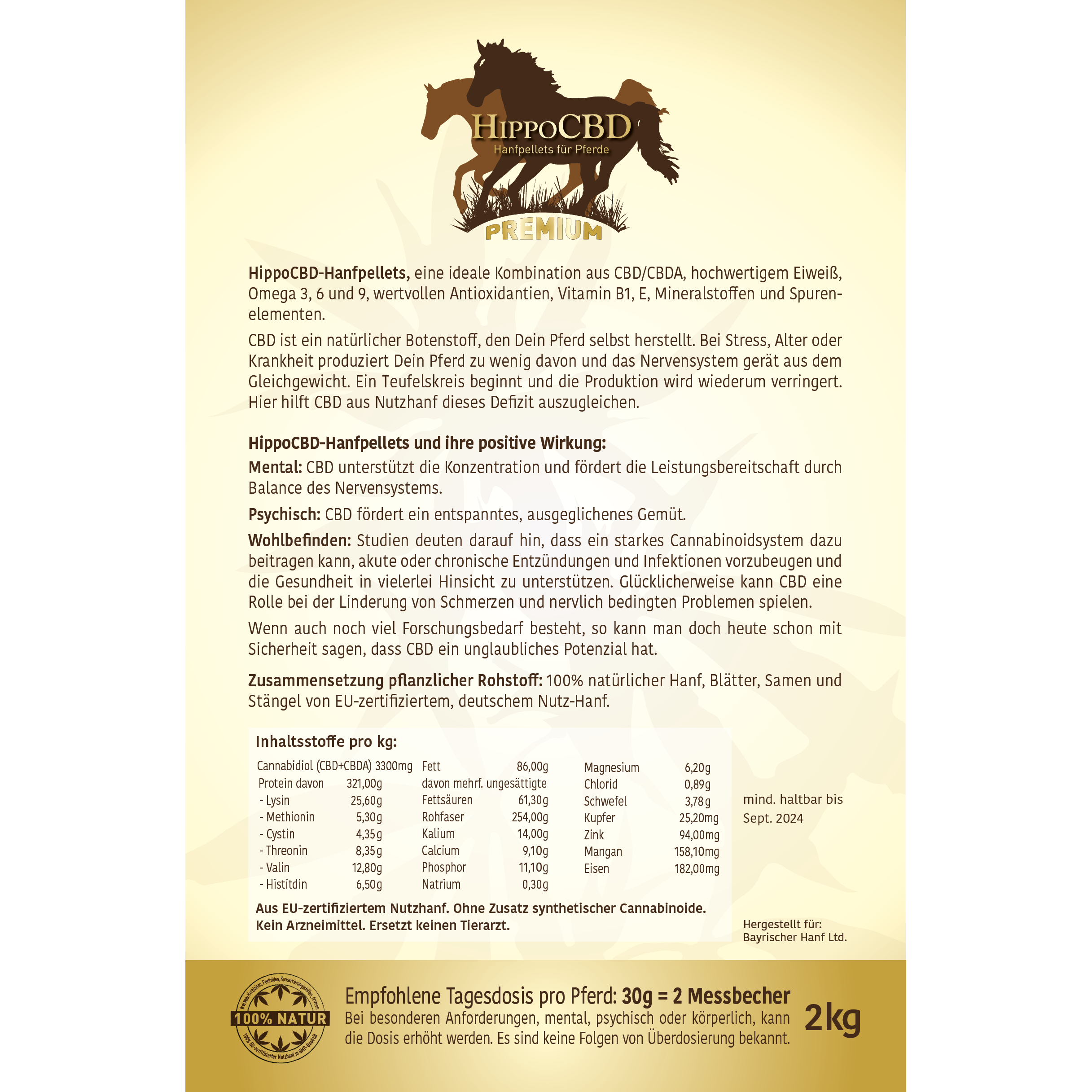 HIPPOCBD PREMIUM - HippoCBD