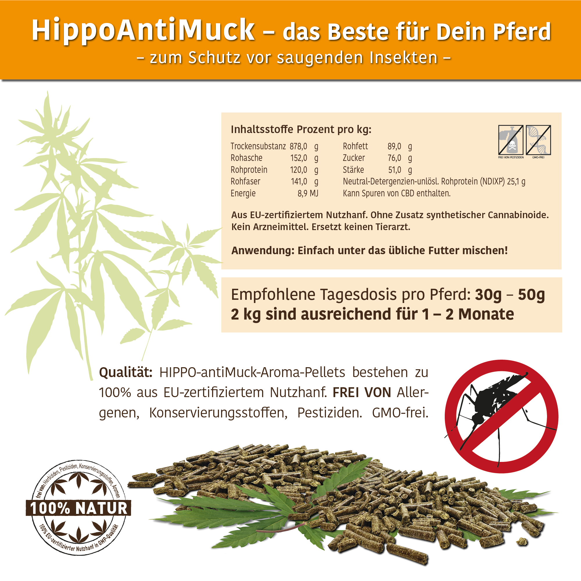 HippoCBD® antiMuck – Sicher durch die Mückensaison